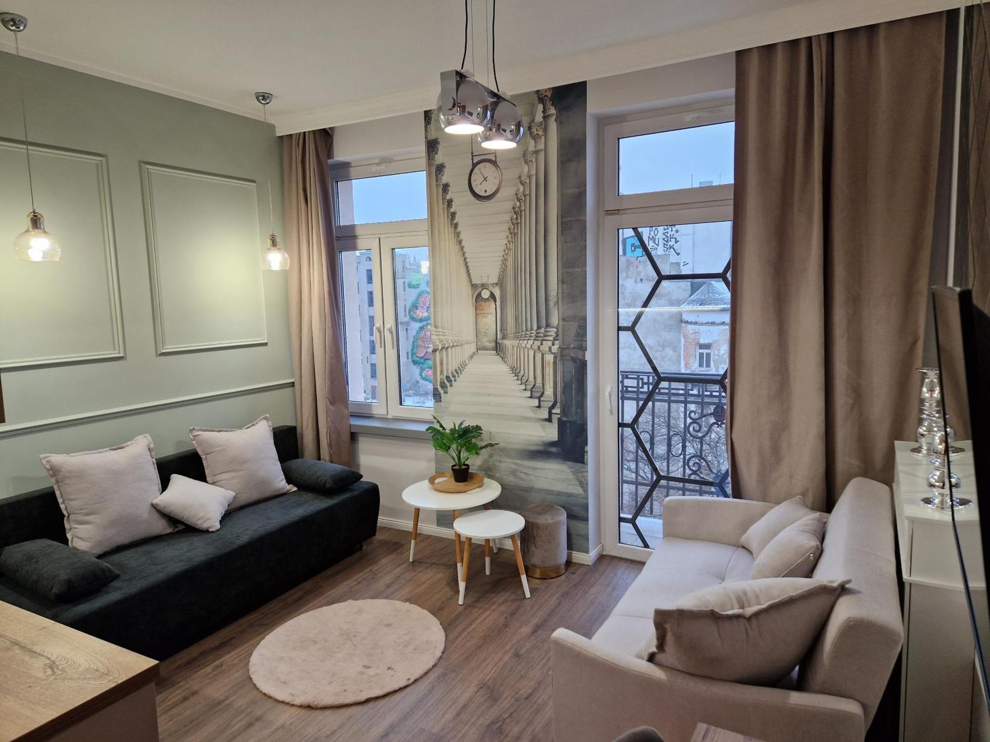 לודז' Polonia Apartments מראה חיצוני תמונה